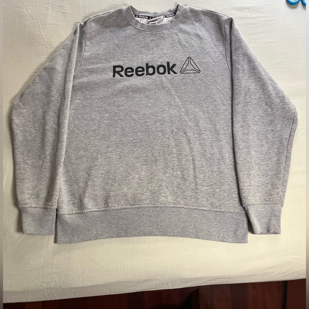 Reebok Identity Big Logo Fleece Crew Sweatshirt